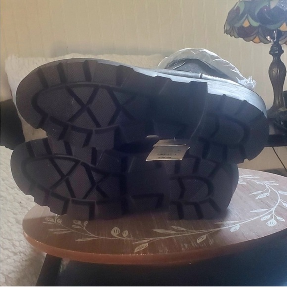 Women's A New Day Black Rhinestone Boots Size 11 with comfy memory foam. Nwt - Picture 2 of 4